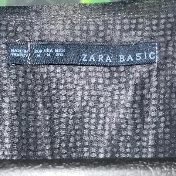 Zara Elegant Black and White Women's Dress - Picture 3 of 3